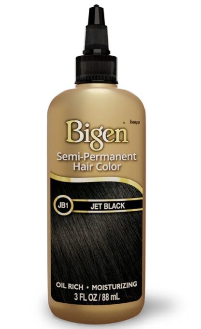 BIGEN SEMI PERMANENT COLOUR JB1 JET BLACK 88 ml image