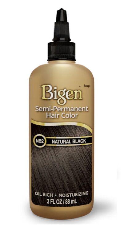 BIGEN SEMI PERMANENT COLOUR NB2 NATURAL BLACK 88 ml Image