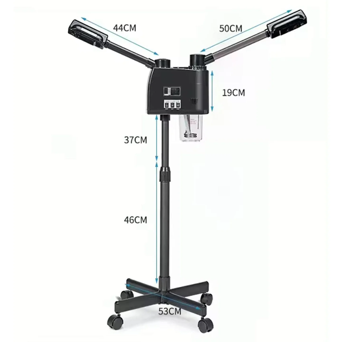 Eson Facial Steamer 800W Hot and Cold Ozone Evaporator Steam Sprayer - Image 2