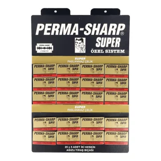 Perma-Sharp Super Double Edge Razor Blades Pack of 5