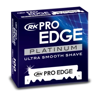 RK Pro Edge Platinum Single Edge Razor Blades