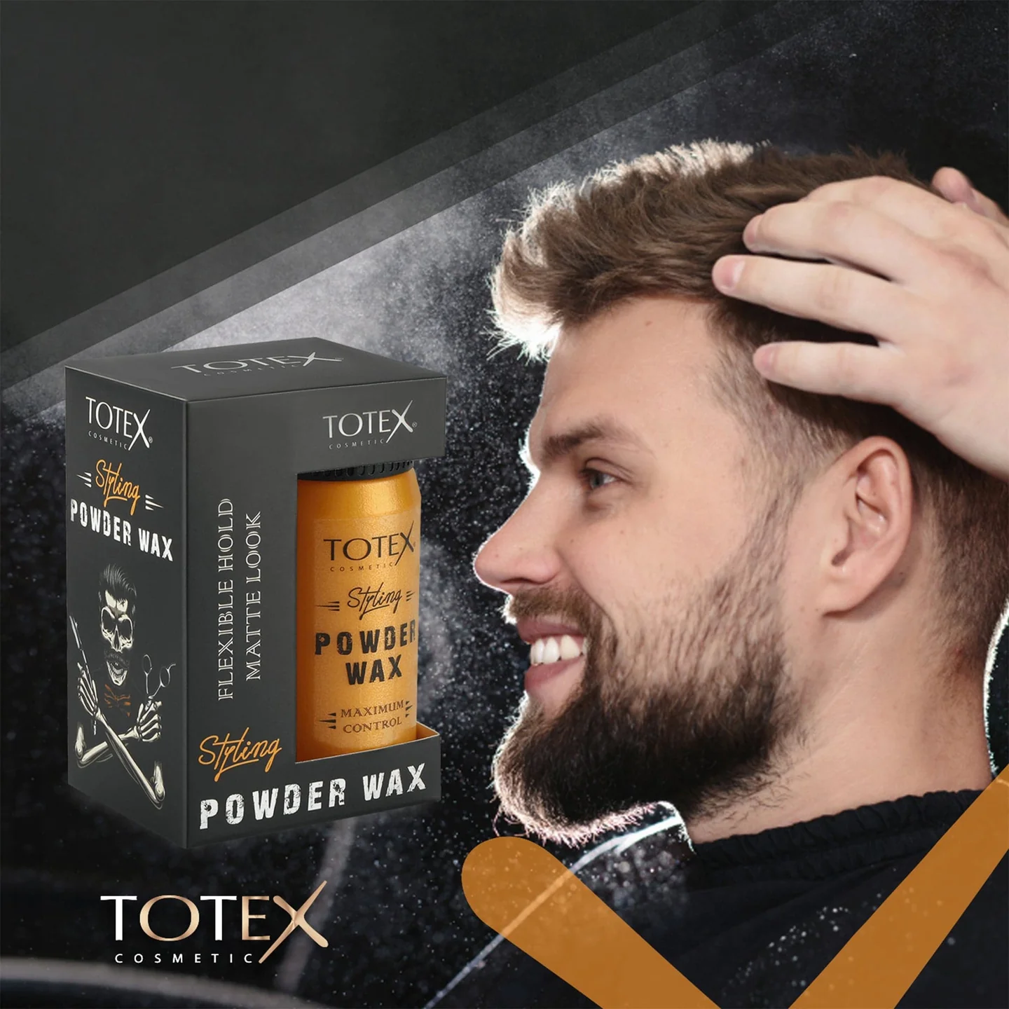 Totex Powder Wax: Achieve Flexible Hold & Natural Matte Hair - Image 5