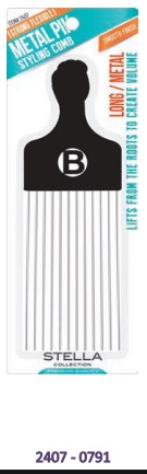 Stella Collection Metal Pik: The Ultimate Tool for Volumizing & Detangling - Image 3