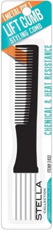 Stella Collection Metal Pik Lift Comb