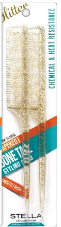 Stella Collection Glitter Bone Tail Comb
