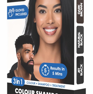 Hair ID 3 In 1 Ammonia Free Color Shampoo