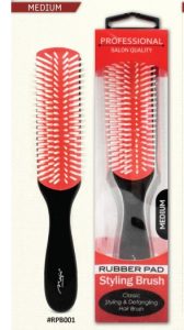 Magic Rubber Pad Classic Styling & Detangling Hair Brush