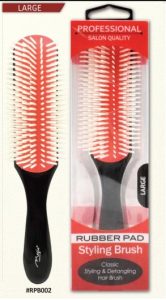 Magic Rubber Pad Classic Styling & Detangling Hair Brush